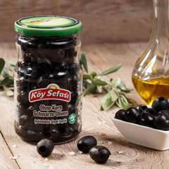 Schwarze Oliven Entsteint 350 Gr