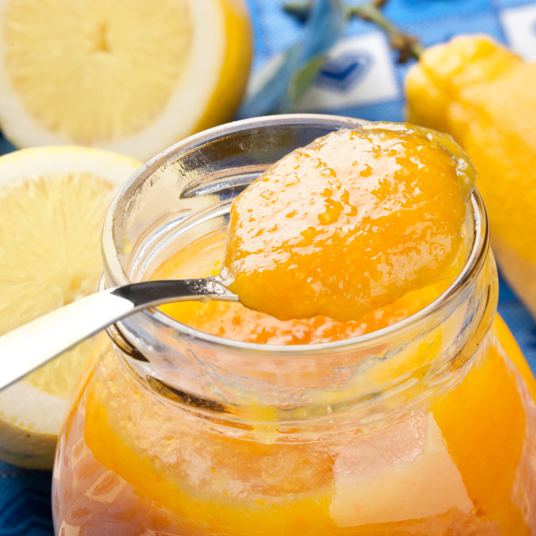 Zitronen-Marmelade Hausgemach und Ohne Glucose 400 G