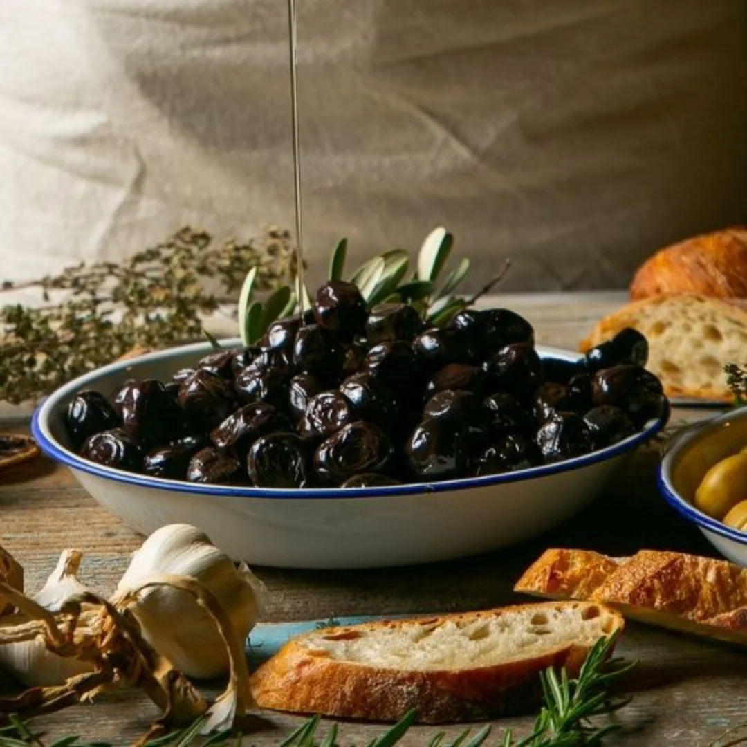 Schwarze Oliven Gross aus der Türkei(Gemlik) 1800 Gr